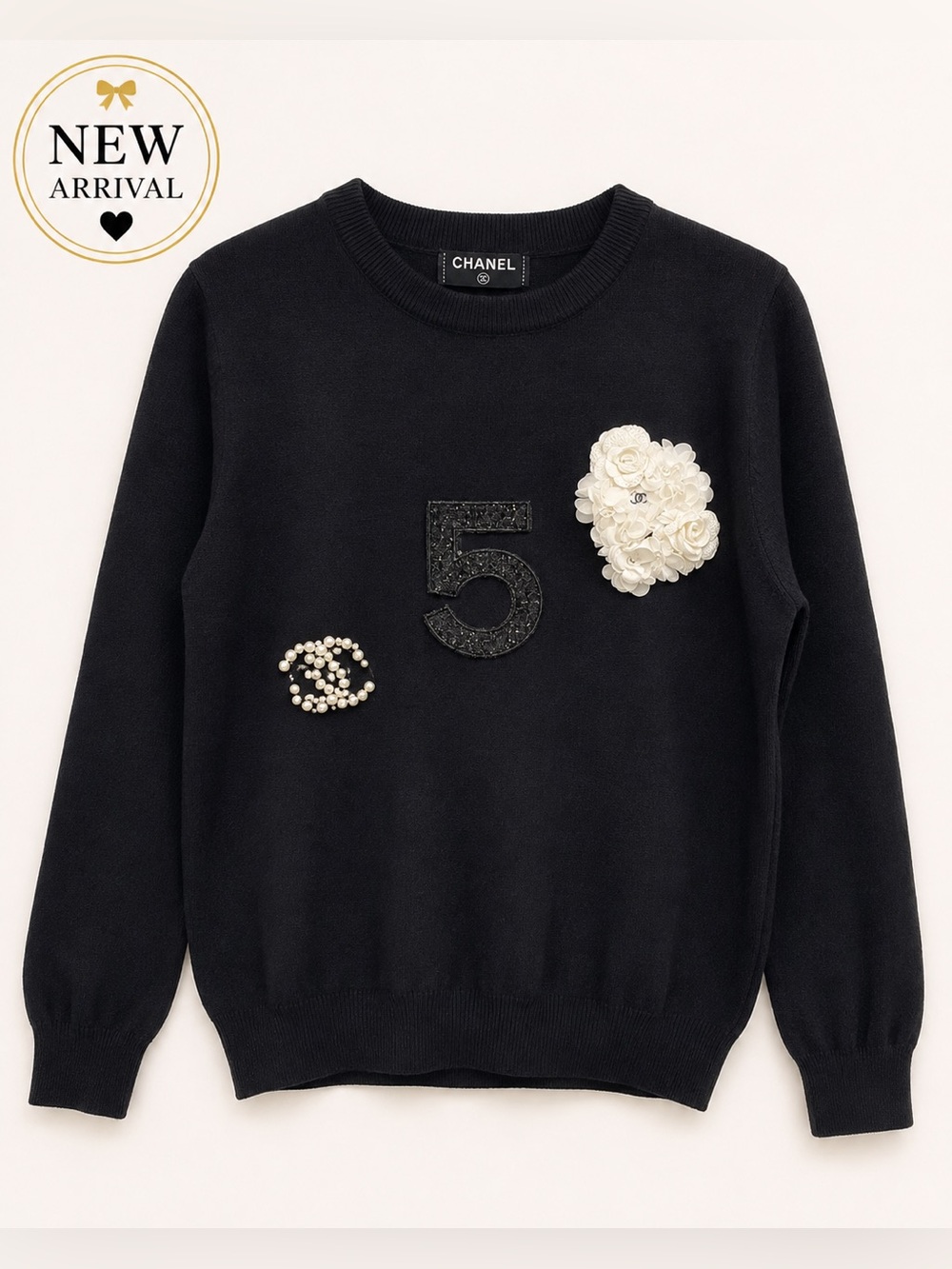 🖤 Women’s Embellished Knit Sweater🖤